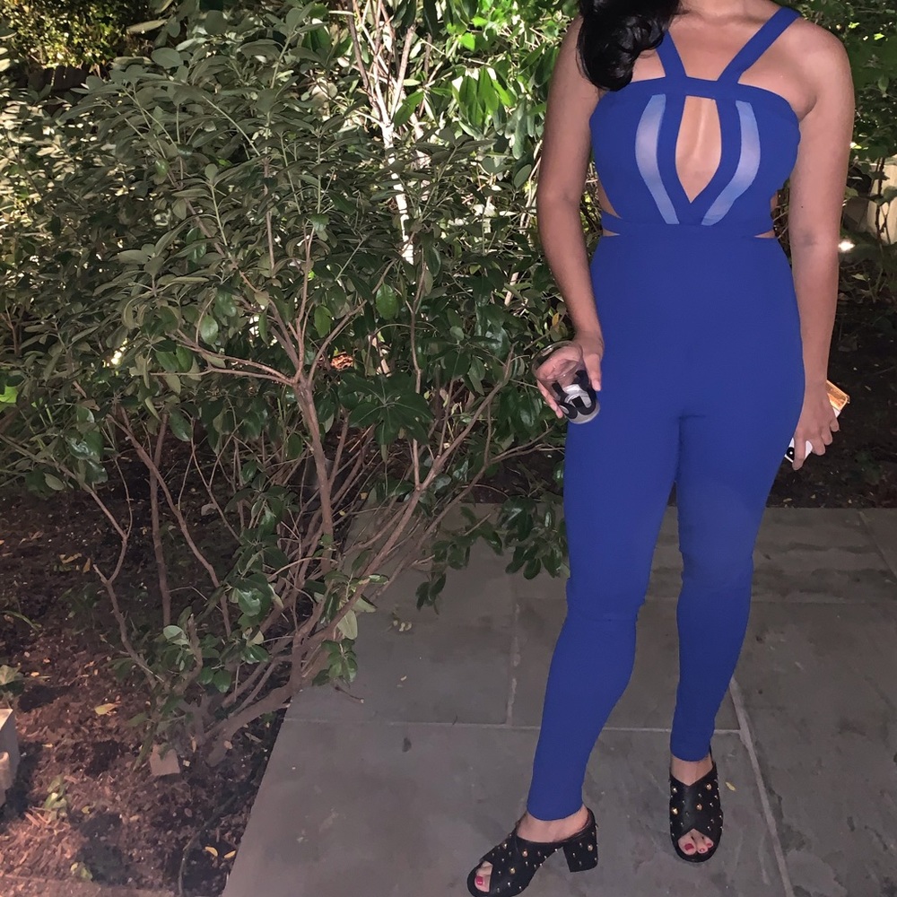 By the way - Andrea Cut Out Jumpsuit - Picture 4 of 6